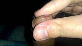 Latino massages cock to hot cumload! 💦😏