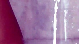 Hey step bro, I stripped you naked and bathed your big cock close-up desi style