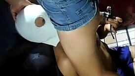 Hey dude you lost the bet so eat my ass after class real homemade conalep cum on face