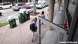 i got caught shopin n officer rusty nails fucked madi laine hard!!