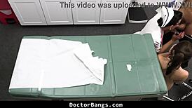 teen begs doctor to fix test results with monster cock pounding 😈🏥