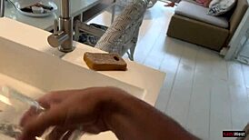 cute 18yo swaps bike ride for stranger's throbbing creampie thrill