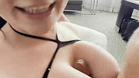 Phat Ass Brunette Bombshells Bent Over Doggystyle Deepthroated and Smashed Missionary by Thick Cock