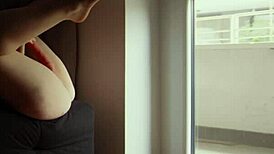 flashing wet pussy routine to neighbors