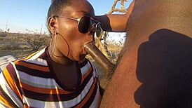 check out cali head queen's sloppy outdoor bbw blowjob cum compilation from colombia