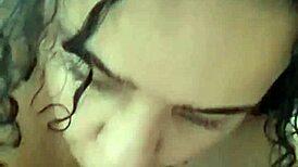 This rola-addicted ninfeta sucked my cock and swallowed for her corninho