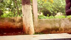 hey tourist ever fucked a mature african publicly in the park?