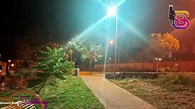 safada goiania slut bends over public square then slurps huge bbc deep