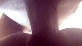 Afroking Delivers Hard Doggystyle Pounding from Behind to Her Big Tits