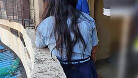 desi teen ashu sneaks hardcore pounding from stepbro while stepdad's away