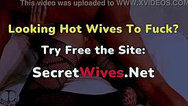 cheating wife loves huge cock anal domination over husband bed destruction