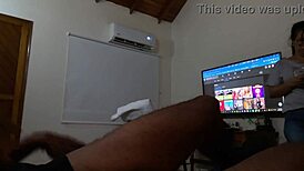 uncut colombian throat gets mega sloppy in vip drop