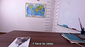 student roleplay with mommy teacher she took cum creampie inside for exam pass taboo