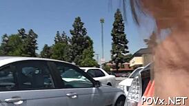 wanna see this barely legal teen slut suck n fuck rough in pov contest?