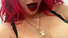 hey influencer redhead tattooed babe fucking her friend doggystyle first time