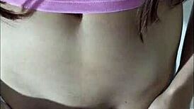 Wanna see me sneak fuck my tight pink stepsis ass before we get caught?