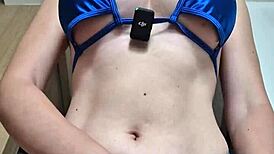 hey lick my wet shaved teen pussy deep with tongue then fuck it joi 😋💦