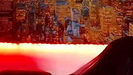 Colombian brunette solo masturbates dildo outdoor flashing natural tits live.