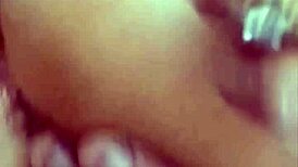 teasing him with my ass he rips leggings fucks me fingers cock