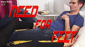 REDHEAD FEET IN SOCKS MAKE ME CRAVE FOOT FETISH ACTION NOW!