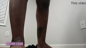 my huge ass ebony wife twerks her curvy cheeks seductively