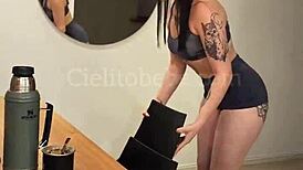 what surprise does cielitobebe's argentinian teaser hide under that sexy wrap?