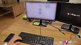 hey busty colombian you desperate to suck ride doggystyle this big cock?