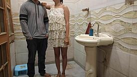 i caught my desi stepdaughter smokin so im punishin her tight pussy now