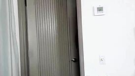 my heart races fucking tight not-stepdaughter as horny thief stepdaddy