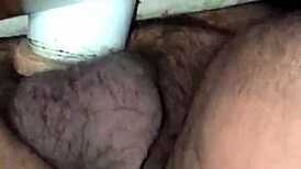 fuck yeah watch this hairy fleshlight get wrecked by throbbing cock!