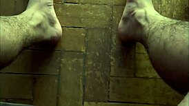 Ever wondered how a Brazilian stacks huge feet with monster cock?