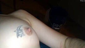 mmm i love eating this yummy wife's wet pussy and making her squirt from tongue action...