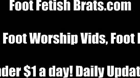 Worship my cheerleader feet femdom pov bdsm fetish