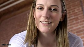 clara dee strap-on pegging sph pov anal finger humiliation dirty talk shaved pussy roleplay