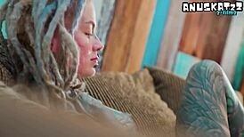 Alternative Punk Goth Girl In Heels Takes Bwc Anal Assfucking Facial Gapes