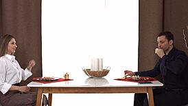 megan glock's tiny waist takes brutal mmf dp pounding 😱🍆