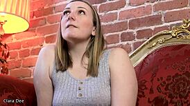 Clara dee pegs ass first then anal pov strapon femdom