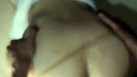 � flaca nalgona screams riding monster cock doggystyle creampie