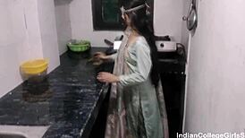 Real Sexy Indian Bhabhi Kitchen Sex Doggystyle Bent Over Anal Creampie Rough Devar Cum In Mouth Hindi