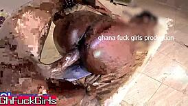 Can you resist this bent over doggystyle from thick monster cock