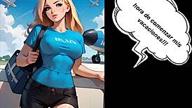 Jungle comic gangbang stretches her holes with monster cocks and cumshots