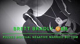 married bi guy begs for my poz load bareback rough jizz in his slut hole