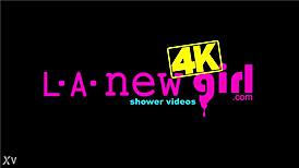 hey cutie, did that shower make your petite body ready for my massage and photoshoot?