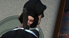 he ravages best friend's mom rough no mercy spared