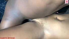 cheap ebony teen fucked hard by monster cock doggystyle creampie squirting