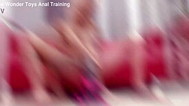 Skinny Veronica Leal Gapes Asshole with XL Dildo Adds Brutal Anal Fisting Squirts