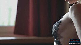 i can't stop watching this tiny russian 18+ blonde strip and pose sexy