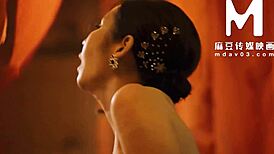 imagine this motherly sexy asian milf su yutang riding cock doggystyle with big tits ass