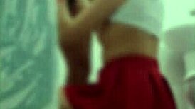 hermanastra lets profesor sneak in fer hot fuck...