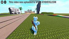 whoreblox gangbang moment 11... we're bangin' hard creampie cumshots everywhere in the game!!